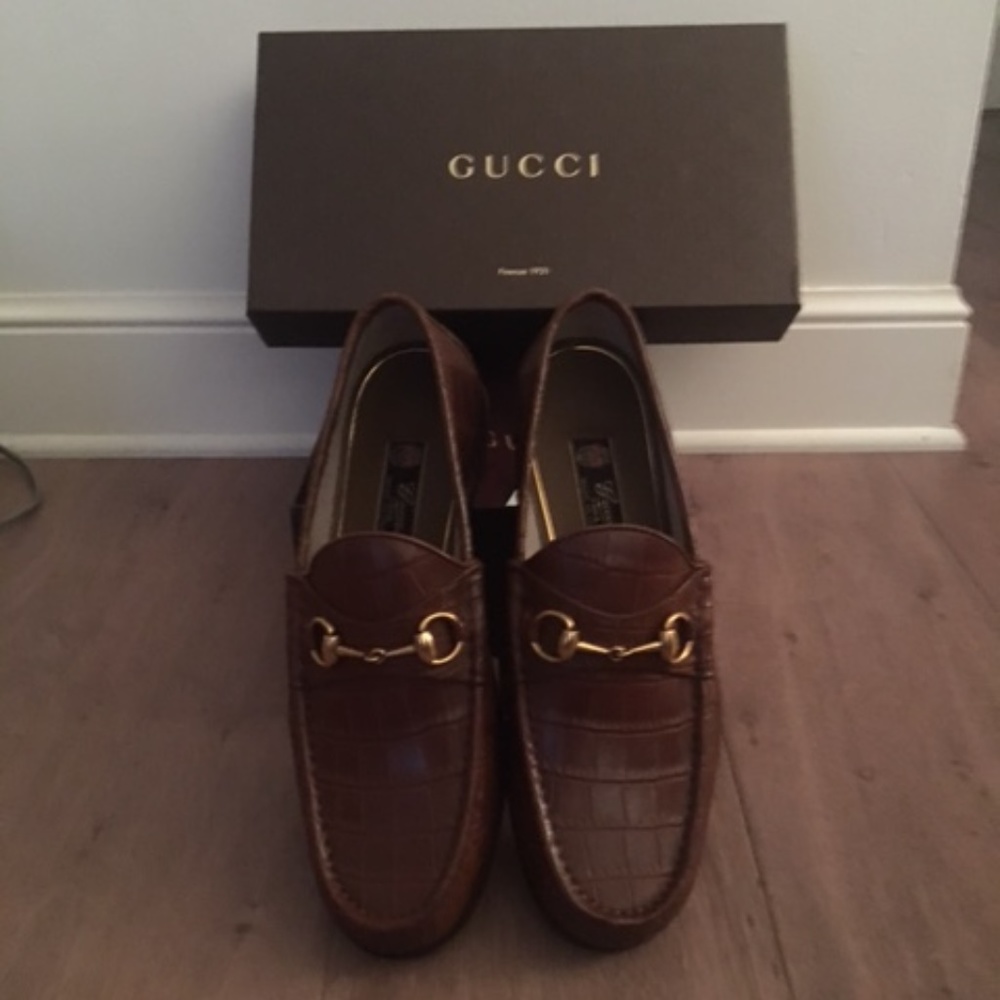 Gucci Aligater Mens Loafers
